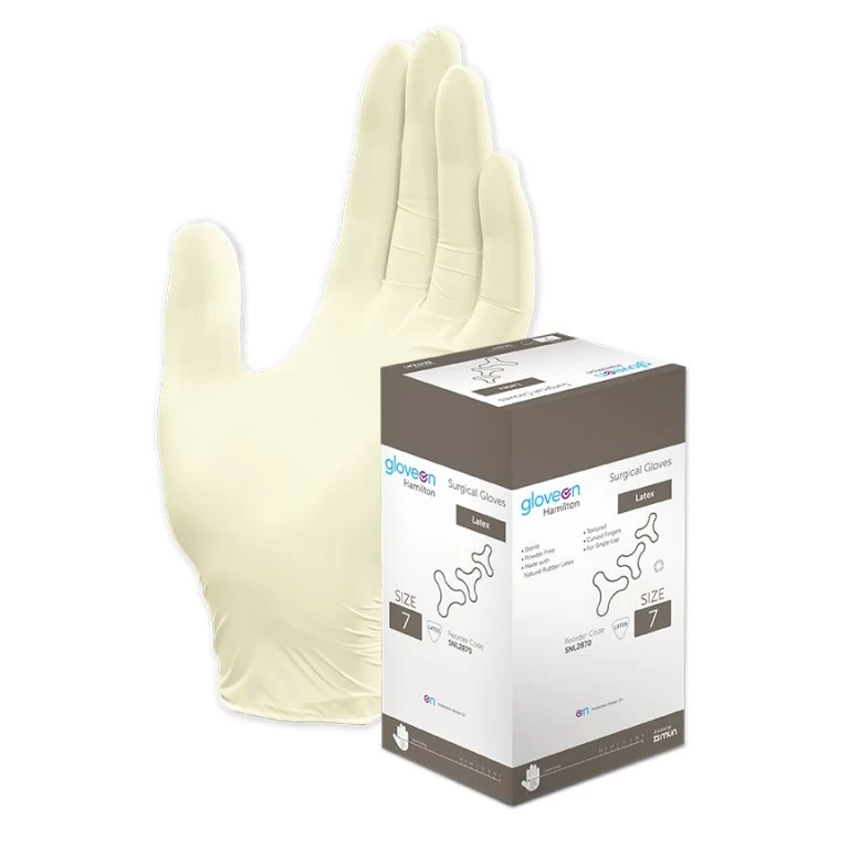 Hamilton Latex Surgical Gloves